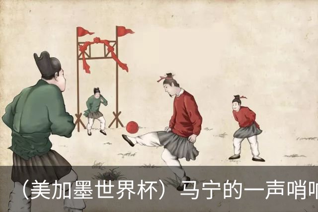 （美加墨世界杯）马宁的一声哨响，中国足球的另一种抵达